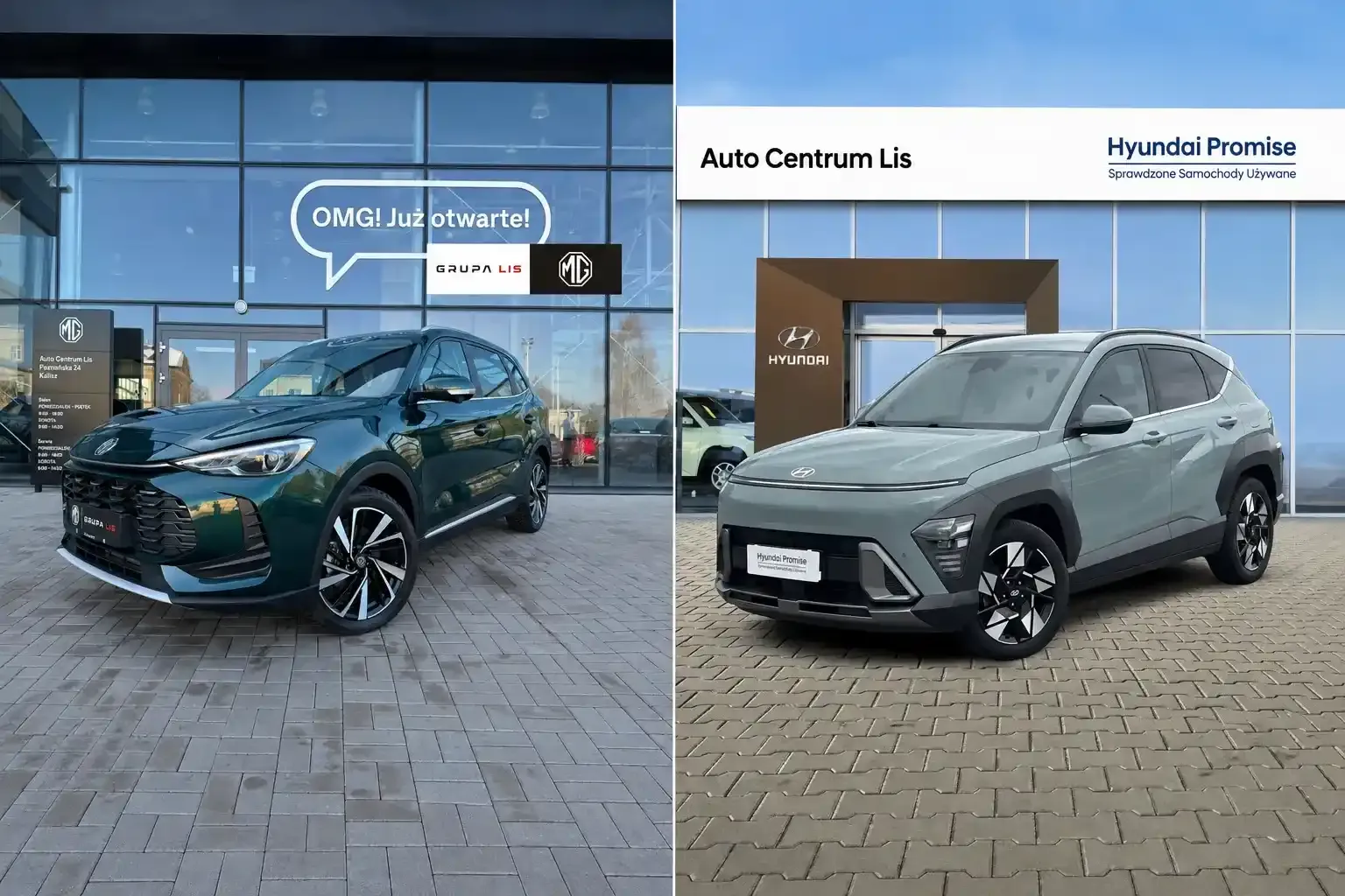 MG ZS Hybrid+ czy Hyundai Kona Hybrid - który kompaktowy SUV wybrać?