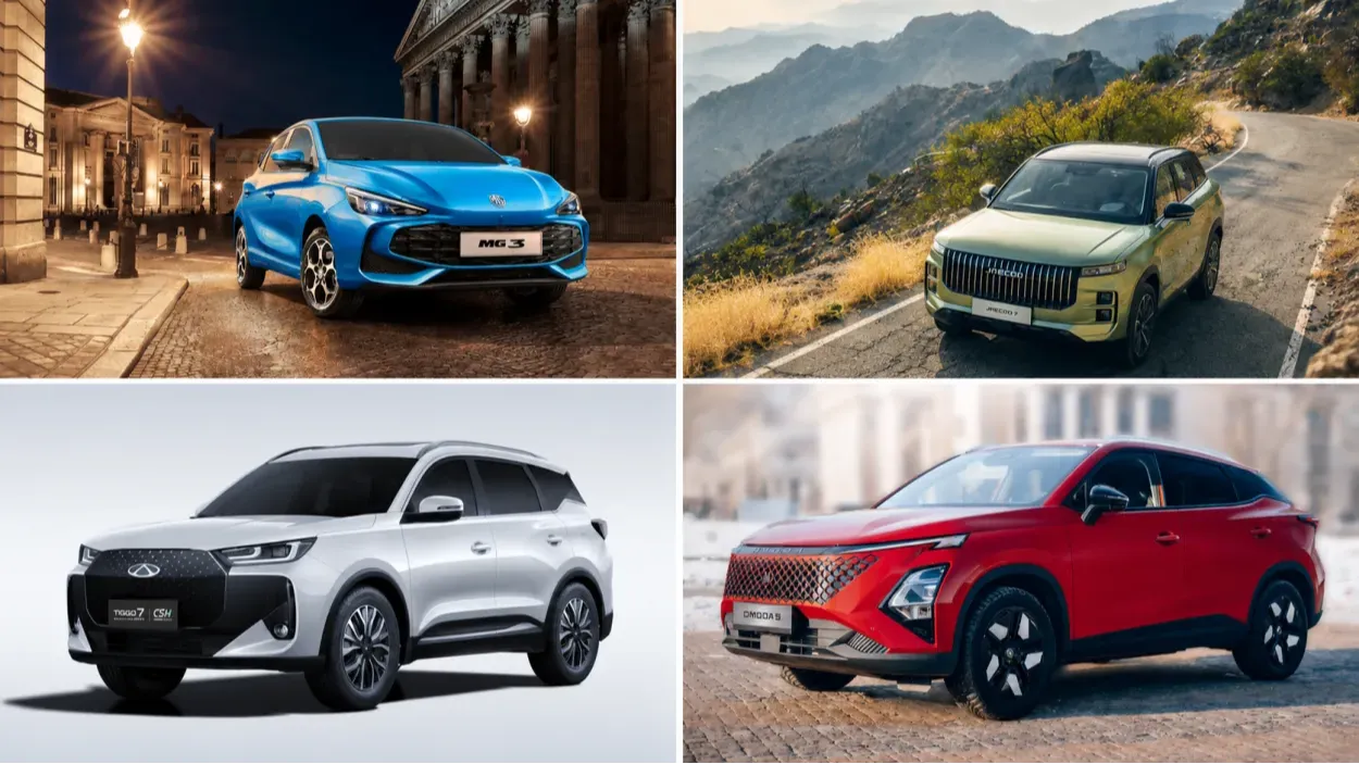 Chińskie samochody w Polsce - modele MG3, Omoda 5, Jaecoo 7 i Chery Tiggo 7